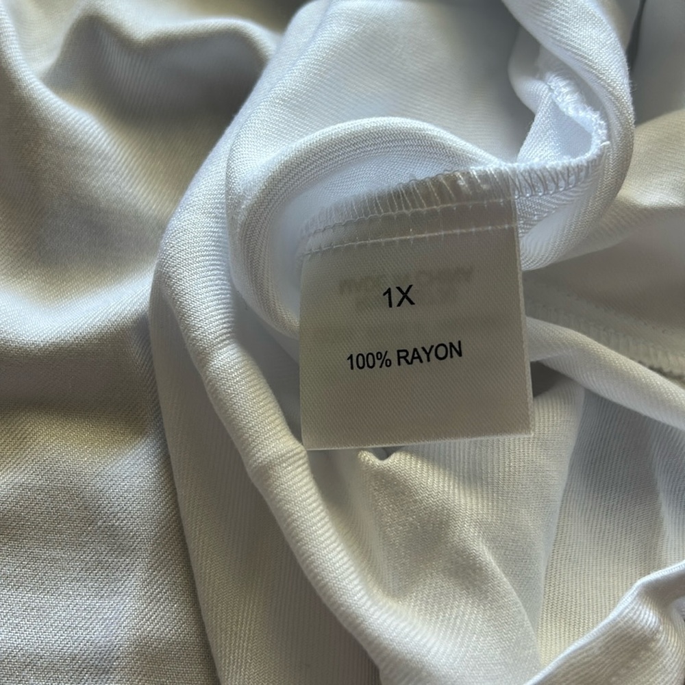 Jane and Delancey White Button-Down Shirt - Picture 3 of 4